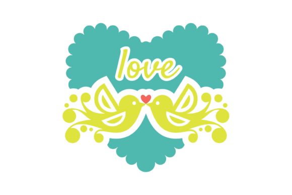 Decorative Birds in Love: A Creative Font for Charming Projects