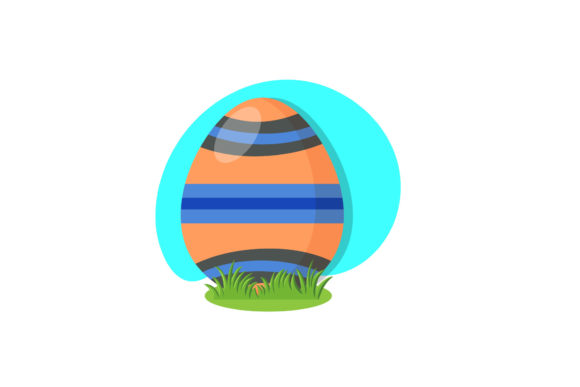 Egg Easter Graphic Design Decorative: A Versatile Asset for Spring Projects