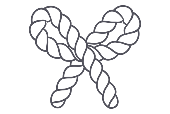 Nautical Charm: Using Rope Knot Icons for Design