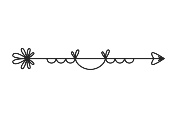 Ornament Arrow: A Decorative Frame Element That Tells a Story